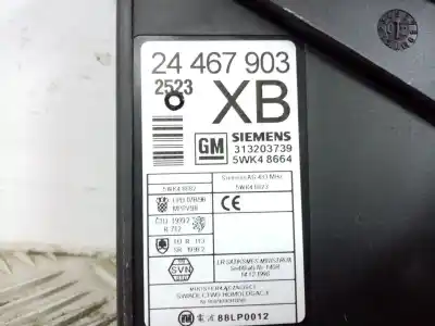 Автозапчасти б/у закрытый распределительный щит за opel corsa c corsa c ссылки oem iam 24467903 2523  313203739