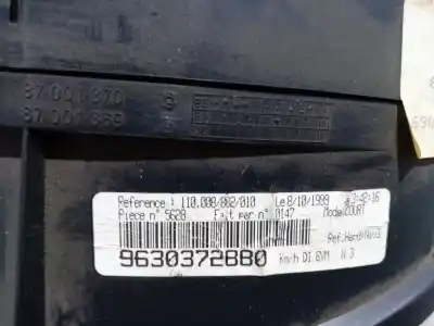 Автозапчастина б/у панель інструментів для peugeot 406 break (s1/s2) 2.0 hdi посилання на oem iam 9630372880  92a92860069