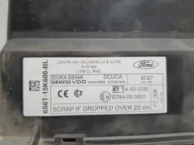 Second-hand car spare part electronic module for ford fiesta (cbk) * oem iam references 6s6t15k600  