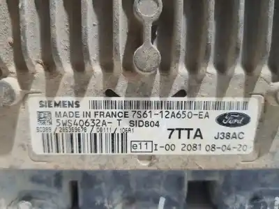 Second-hand car spare part ecu engine control for ford fiesta (cbk) * oem iam references 5ws40632a  