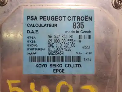 Автозапчастина б/у блок управління рульмову для citroen c3 i (fc_, fn_) 1.4 16v hdi посилання на oem iam 400687 q1t19074m2ze 6900000555a