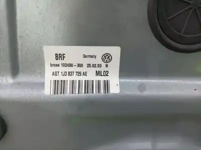 Автозапчасти б/у регулятор стекла переднего левого за volkswagen golf iv variant (1j5) 2.0 ссылки oem iam 1j3837729ae  