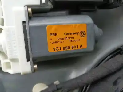 Автозапчастина б/у двигатель переднього ліва вікна для volkswagen golf iv variant (1j5) 2.0 посилання на oem iam 1c1959801a  f005s00057