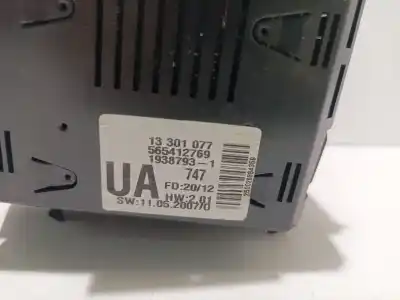 Pièce détachée automobile d'occasion écran multifonctions pour opel zafira / zafira family b (a05) 1.7 cdti (m75) références oem iam 13301077 19387931 565412769