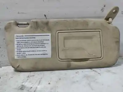 Second-hand car spare part right sunshade for hyundai getz (tb) 1.1 oem iam references 852201c610oi