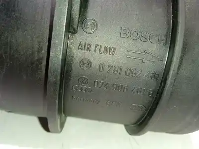 Pezzo di ricambio per auto di seconda mano misuratore di flusso per audi a6 c6 (4f2) 2.0 tdi riferimenti oem iam 074906461b 0281002461 