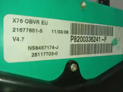 Автозапчастина б/у панель інструментів для renault kangoo express (fc0/1_) 1.5 dci (fc1e) посилання на oem iam 216778515  