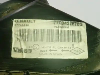 Автозапчастина б/у права фа для renault megane i (ba0/1_) 1.9 dti (ba1u) посилання на oem iam   