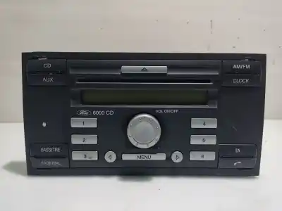 Second-hand car spare part audio system / radio cd for ford fusion (ju_) 1.4 tdci oem iam references 6s6118c815ag