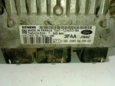 Second-hand car spare part ecu engine control for ford fusion (ju_) 1.4 tdci oem iam references 7s6112a50ba  5ws40432at
