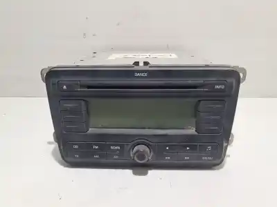 Second-hand car spare part audio system / radio cd for skoda fabia (5j2 ) young oem iam references 5j0035161a  