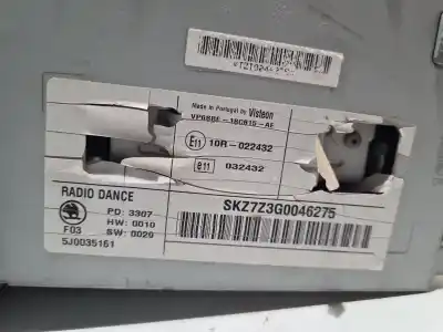 Second-hand car spare part audio system / radio cd for skoda fabia (5j2 ) young oem iam references 5j0035161a  