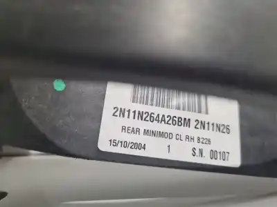 Автозапчастина б/у завнішня ручка задня права для ford fusion (cbk) 1.4 16v cat посилання на oem iam 2n11n264a26bm  