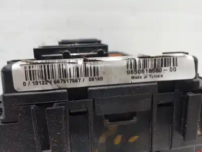 Second-hand car spare part fuse box unit for citroen berlingo 1.9 d multispace oem iam references 9650618580  bsm-b2