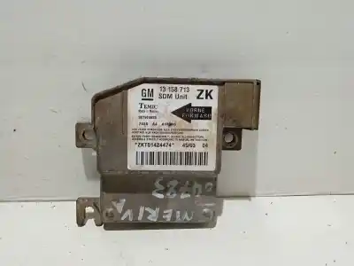 Автозапчастина б/у блок управління подушками безпеки для opel meriva a monospace (x03) 1.3 cdti (e75) посилання на oem iam 13158713