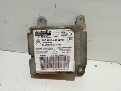 İkinci el araba yedek parçası Hava Yastigi Kontrol ünitesi için PEUGEOT PARTNER (S2) 1.6 16V HDi CAT OEM IAM referansları 603602500  9653190880