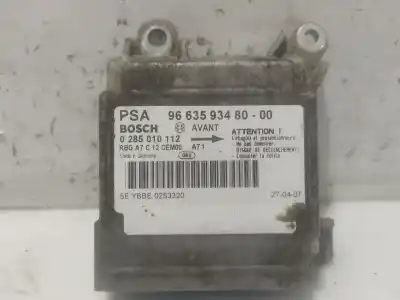 Автозапчасти б/у блок управления подушками безопасности за peugeot 207/207+ (wa_, wc_) 1.4 16v ссылки oem iam 966359348000