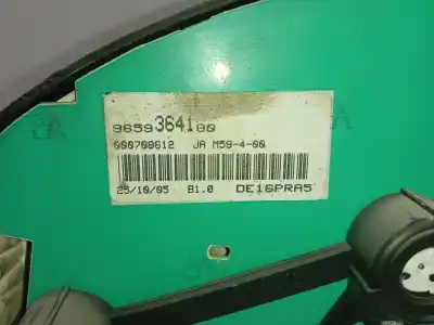 Автозапчастина б/у панель інструментів для citroen berlingo 2.0 hdi 800 furg. посилання на oem iam 9659364180  