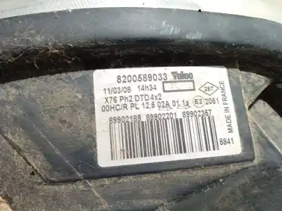 Автозапчастина б/у права фа для renault kangoo express (fc0/1_) 1.5 dci (fc1e) посилання на oem iam 8200589033  