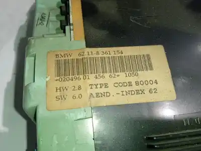 Second-hand car spare part dashboard for bmw 3 compact (e36) 318 tds oem iam references 62118361154  110008645011a