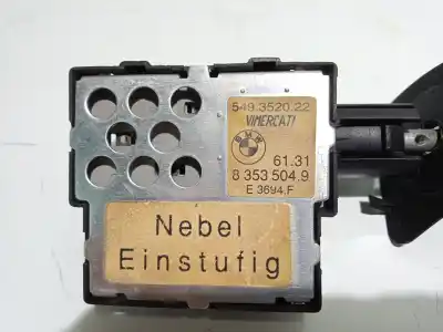 Second-hand car spare part headlights switch for bmw 3 compact (e36) 318 tds oem iam references 83535049  