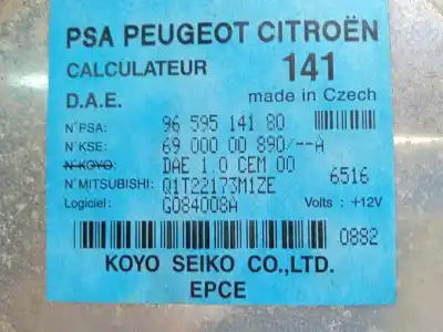 Автозапчастина б/у електронний модуль для citroen c3 (f desde 11/2001) 1.1 8v посилання на oem iam 9659514180  