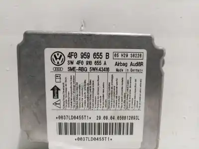 Автозапчастина б/у блок управління подушками безпеки для audi a6 c6 (4f2) 3.0 tdi quattro посилання на oem iam 4f0959655b 5wk43416 4f0910655a