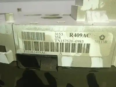 Автозапчасти б/у приборная доска за chrysler voyager iv (rg, rs) 2.5 crd ссылки oem iam p05082409ac  