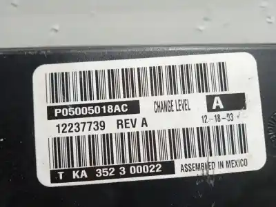Автозапчастина б/у клімат-контроль для chrysler voyager iv (rg, rs) 2.5 crd посилання на oem iam p05005018ac  12237739