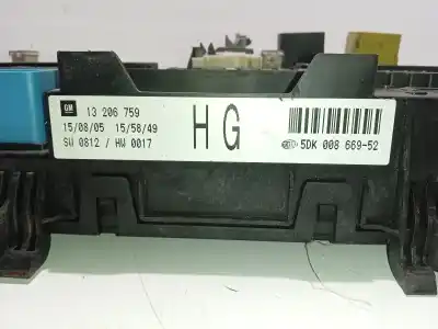 Автозапчастина б/у електронний модуль для opel zafira b furgoneta/monovolumen (a05) 1.9 cdti van (m75) посилання на oem iam 13206759  5dk00866952