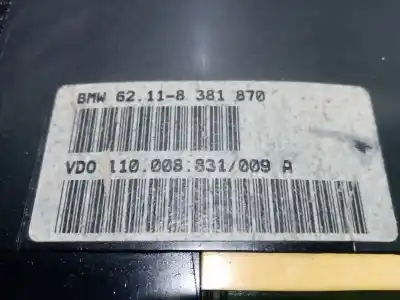 Second-hand car spare part dashboard for bmw serie 3 compacto (e36) 318tds oem iam references 62118381870  
