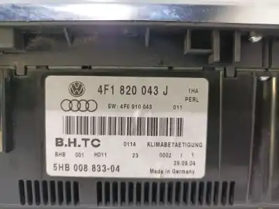Автозапчасти б/у климат-контроль за audi a6 c6 (4f2) 3.0 tdi quattro ссылки oem iam 4f1820043j 5hb00883304 4f0910043