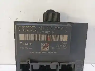 Автозапчастина б/у електронний модуль для audi a6 c6 (4f2) 3.0 tdi quattro посилання на oem iam 4f0959795a  4f0910795a