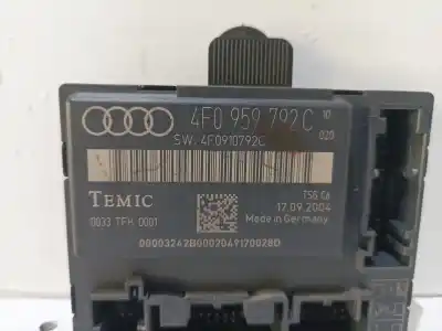 Автозапчастина б/у електронний модуль для audi a6 c6 (4f2) 3.0 tdi quattro посилання на oem iam 4f0959792c  4f0910792c