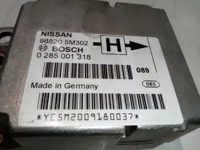 Second-hand car spare part airbag control unit for nissan almera ii hatchback (n16) 2.2 di oem iam references b85565m31a  