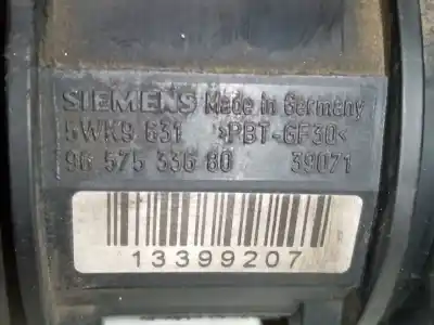 Pezzo di ricambio per auto di seconda mano misuratore di flusso per peugeot 307 (3a/c) 1.4 hdi riferimenti oem iam 9629471080  