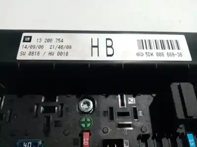 Pezzo di ricambio per auto di seconda mano modulo elettronico per opel astra h (a04) 1.7 cdti (l48) riferimenti oem iam 13206754  5dk008668