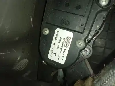 Автозапчастина б/у педаль акселератора для smart forfour (454) 1.3 (454.031) посилання на oem iam a4543000304  