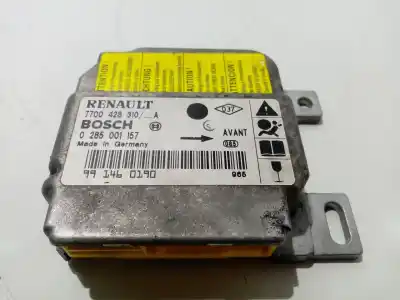 Автозапчастина б/у блок управління подушками безпеки для renault clio ii (bb_, cb_) 1.2 (bb0a, bb0f, bb10, bb1k, bb28, bb2d, bb2h, cb0a,... посилання на oem iam 7700428310a