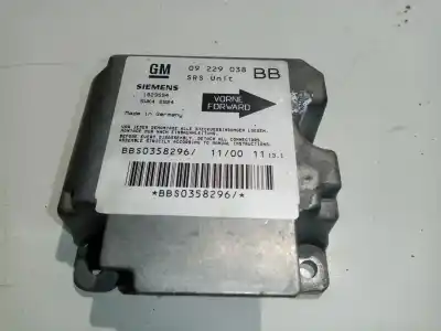 Pezzo di ricambio per auto di seconda mano Centralina Airbag per OPEL CORSA B * Riferimenti OEM IAM 09229038BB  5WK42924
