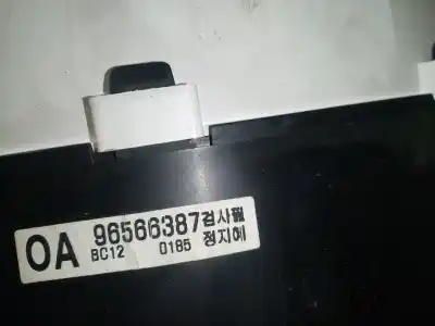 Автозапчастина б/у панель інструментів для daewoo matiz (m100, m150) 0.8 посилання на oem iam 96566387  