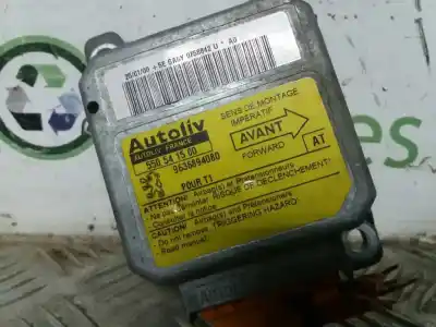 Pezzo di ricambio per auto di seconda mano centralina airbag per peugeot 206 berlina play station 2 riferimenti oem iam 550541500  9636894080