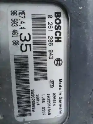 Second-hand car spare part ecu engine control for peugeot 307 (s1) xt oem iam references 0261206943