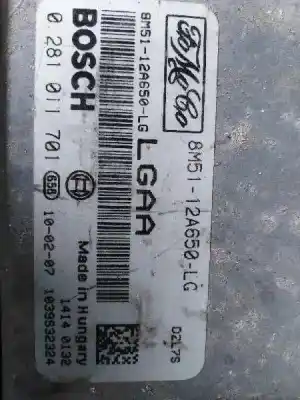 Second-hand car spare part ECU ENGINE CONTROL for FORD FOCUS LIM. (CB4)  OEM IAM references 0281011701  8M5112A650LG