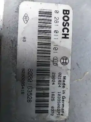 Second-hand car spare part Ecu Engine Control for RENAULT LAGUNA II (BG0) Expression OEM IAM references 0281011101  8200163528 Second-hand car spare part Ecu Engine Control for RENAULT LAGUNA II (BG0) Expression OEM IAM references 0281011101  8200163528