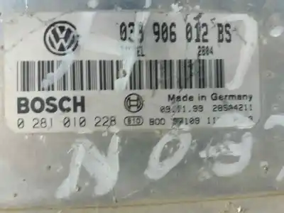 Second-hand car spare part ecu engine control for seat toledo (1m2) stella oem iam references 0281010228  038906012bs