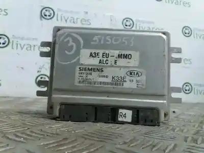 Second-hand car spare part ecu engine control for kia rio ls berlina oem iam references 5wy1309e  k33e
