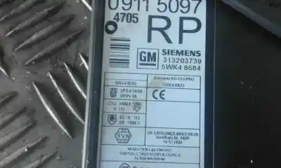 Pezzo di ricambio per auto di seconda mano quadro di chiusura per opel corsa c comfort riferimenti oem iam 5wk48664 4705 09115097