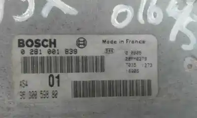Pièce détachée automobile d'occasion Calculateur Moteur Ecu pour CITROEN SAXO 1.5 Diesel Références OEM IAM 0281001839  9630059880