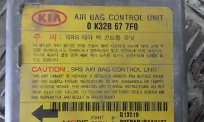 Peça sobressalente para automóvel em segunda mão centralina de airbag por kia rio * referências oem iam 0k32b677f0